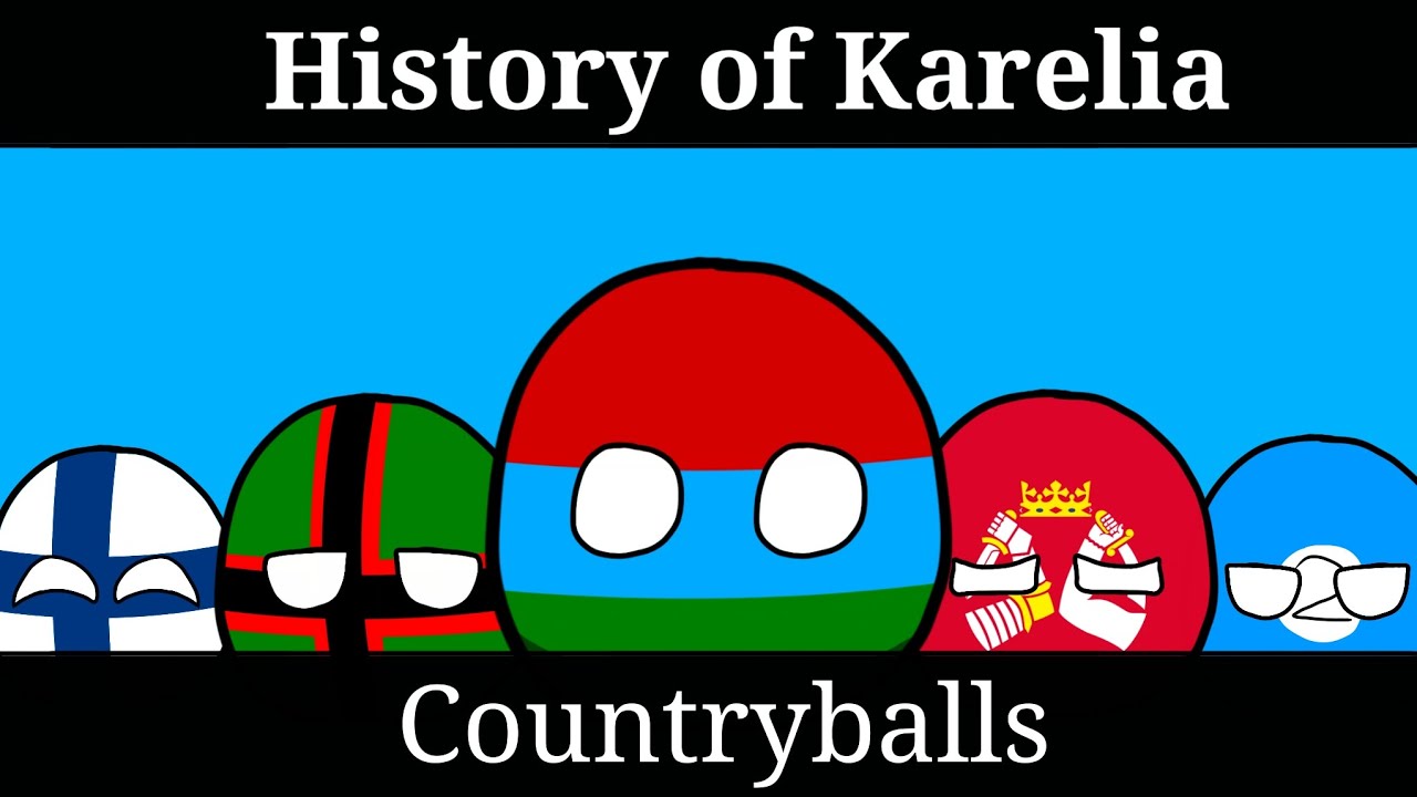 Between East and West | History of Karelia - Countryballs