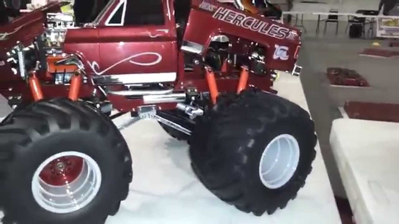 RC Monster Truck Show 30+ HVMTC Trucks  at Monster Truck HOF 2015