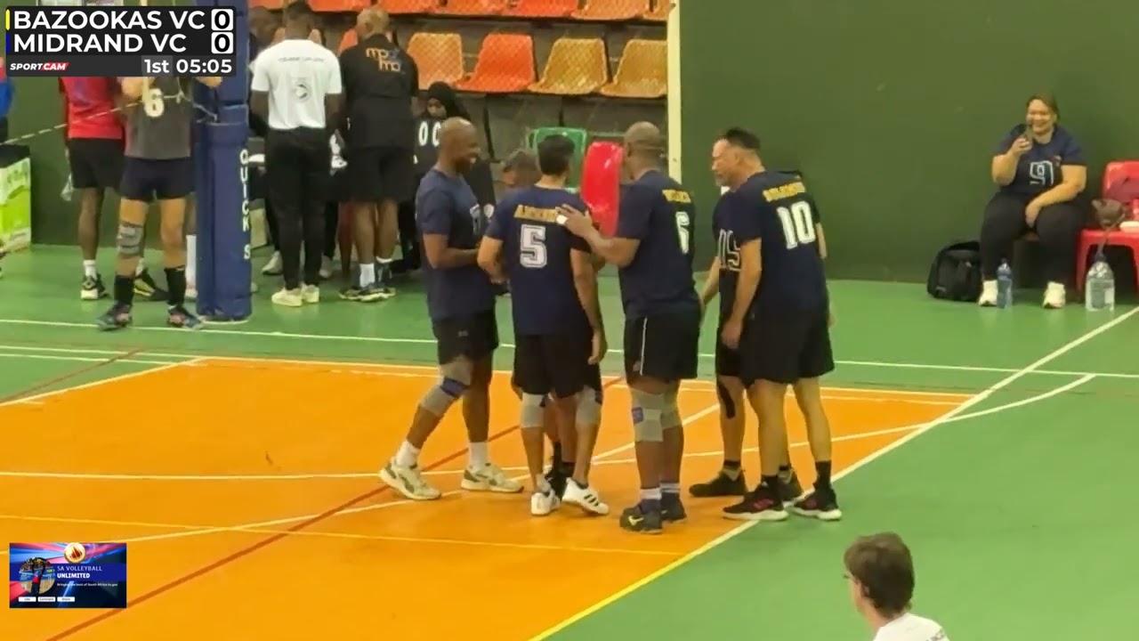 SAMVA Nationals 30+ Final - Bazookas VC vs Midrand VC