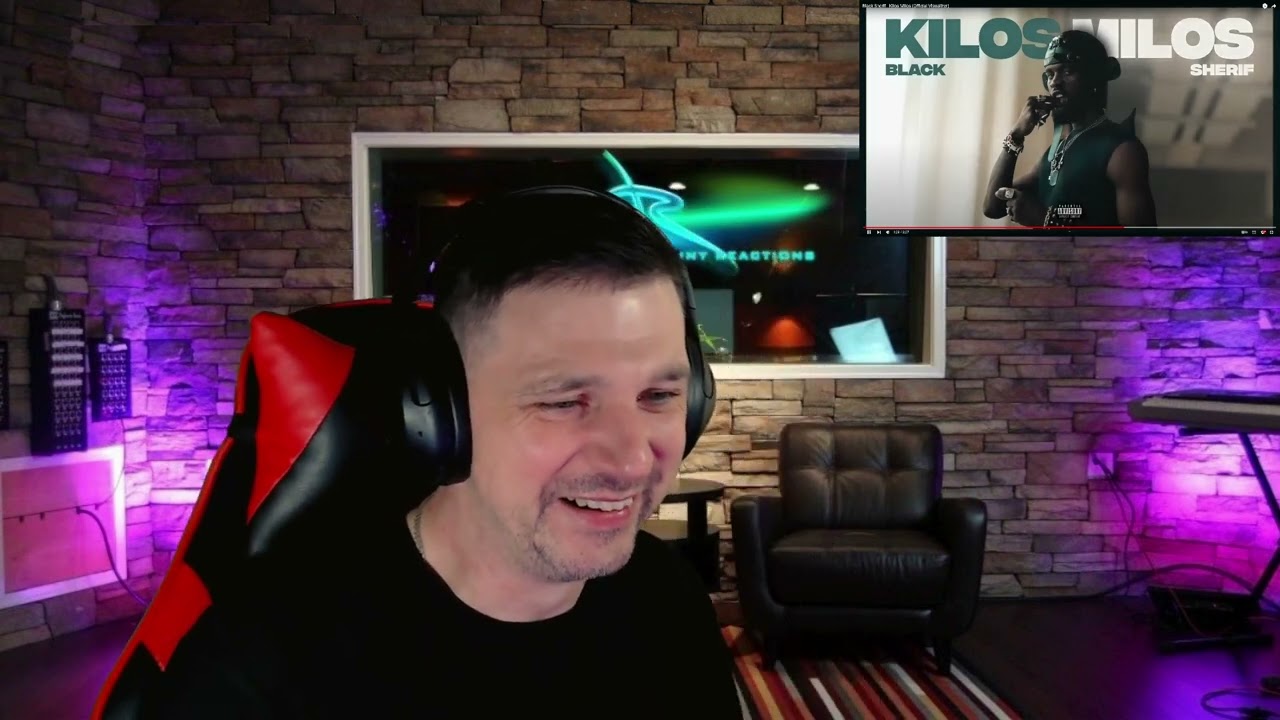 Black Sherif - Kilos Milos (Official Visualizer) - UK Reaction