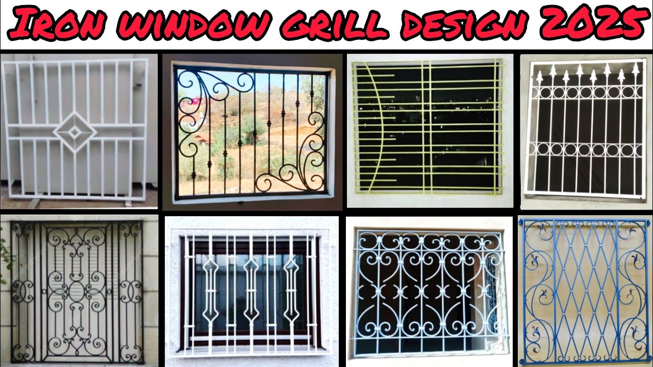 Top 40 Best Iron Window Grill Design 2025 || Design Of Grills For Windows || Vol. 05
