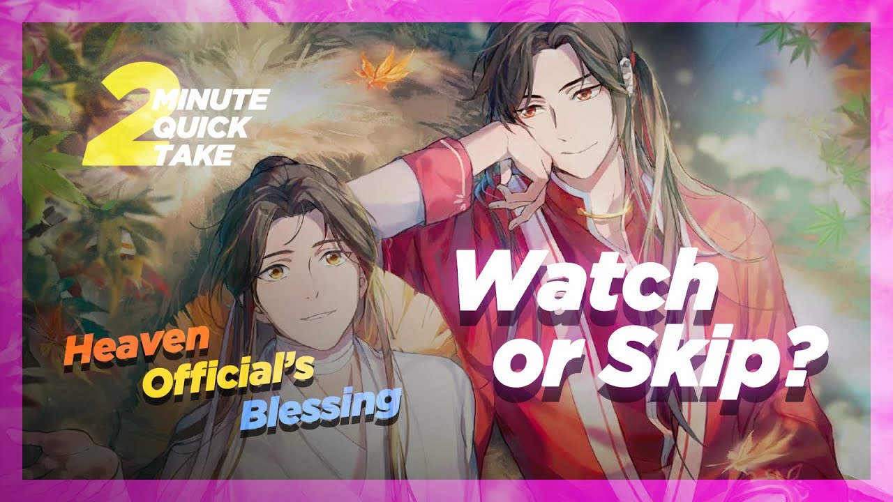 New to Chinese Anime? Heaven Official's Blessing 2 Minute Review. Netflix Anime.