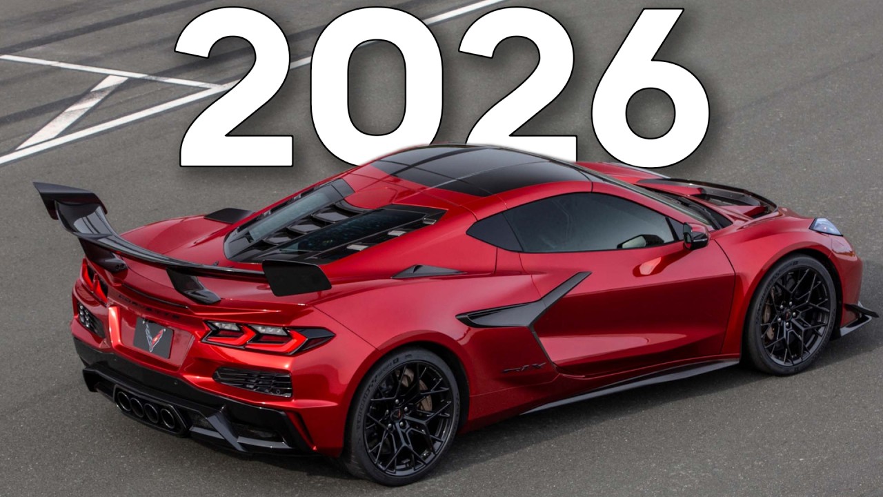 Corvette ZR1X 2026 года: американский гиперкар мощностью 1250 л.с.! 🇺🇸🚀