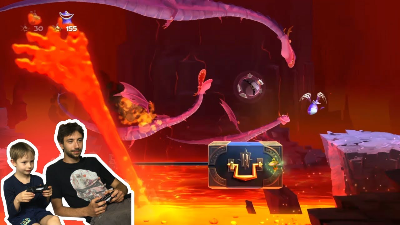 Rayman Legends - Piekło uciekło, Otoczony i niebezpieczny