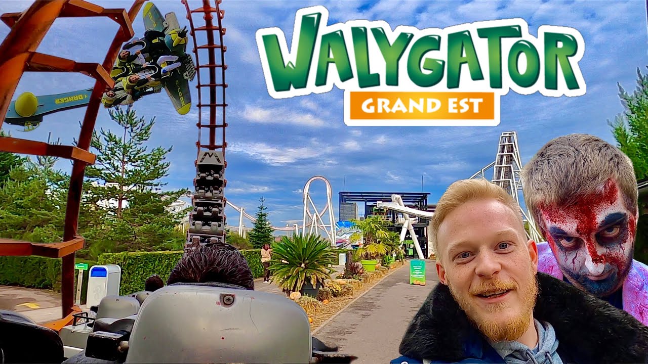 Kettensägen Empfang bei Parköffnung &‘ ein wahres Monster im Park! | Walygator - Grand Est | Vlog