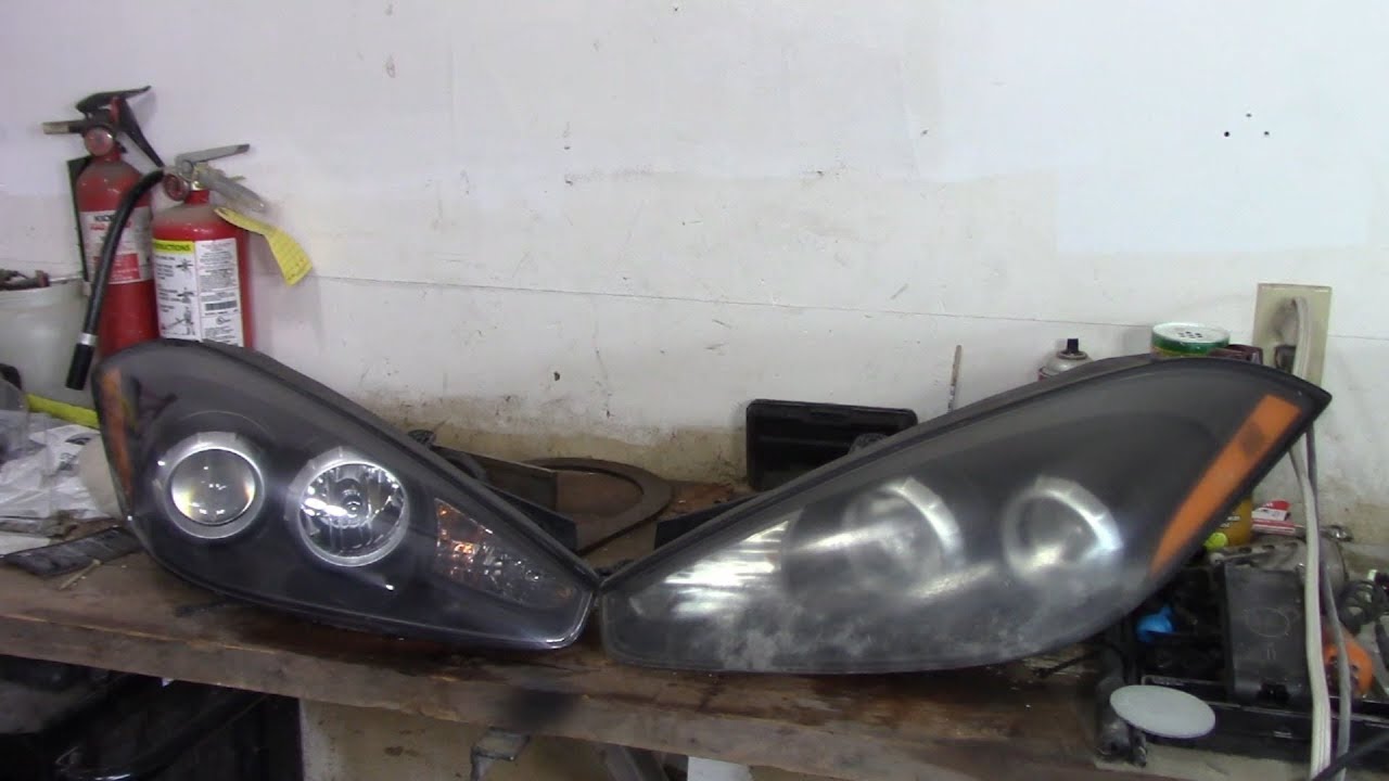 Headlight Restoration on the Tiburon | Driveway