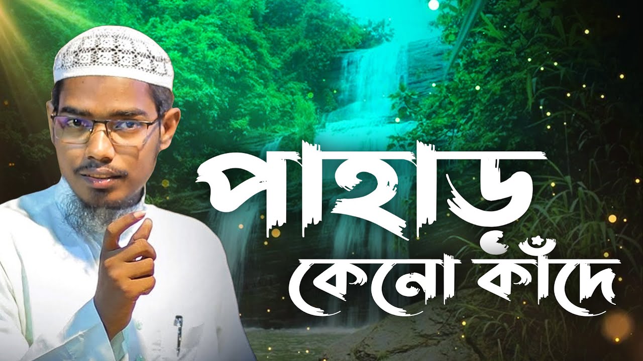 পাহাড় কেনো কাঁদে । basar bin hayat ali new waz
