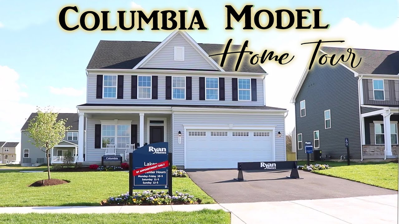 Columbia Model Home Tour | Ryan Homes | EP. 2