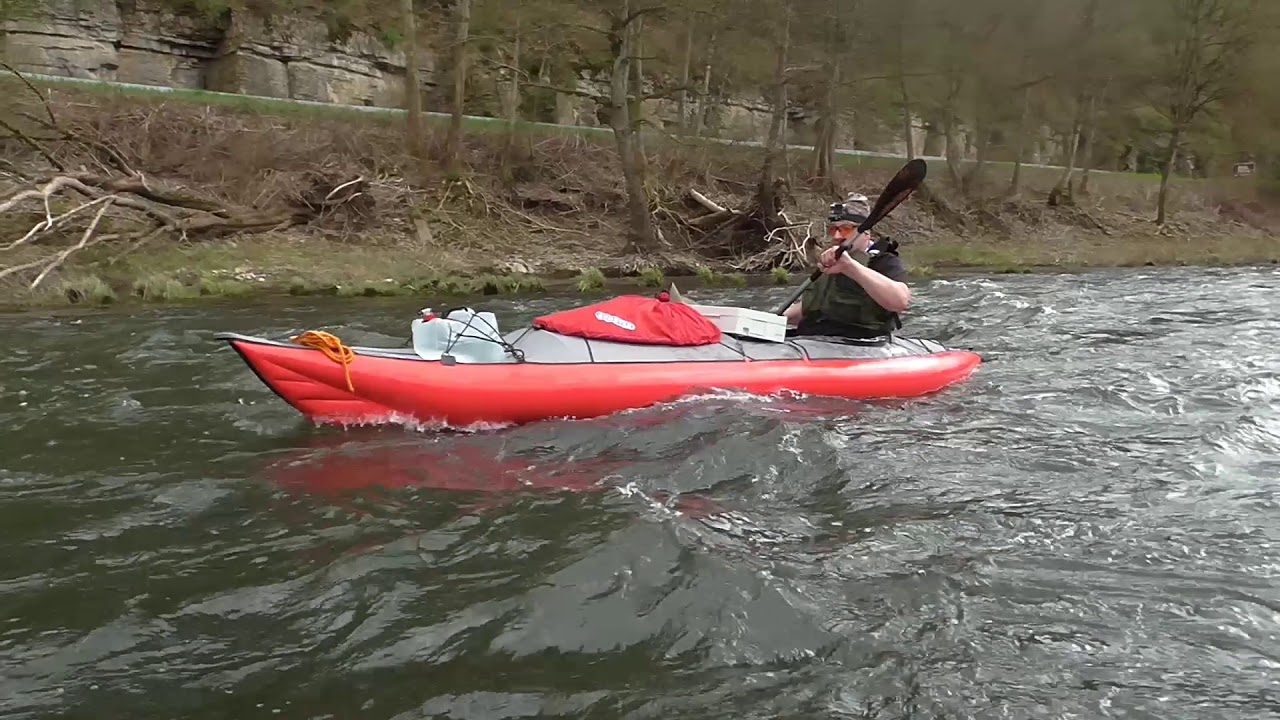 Zwei Tage Kajak fahren auf der Sauer Zelten Luxemburg (030)