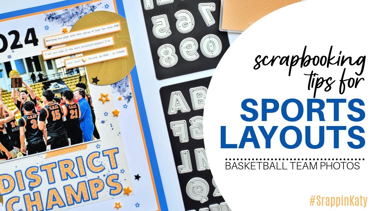 Scrapbooking Tips for Sports Layouts | Process Video