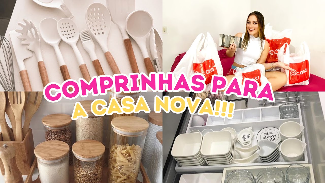 Fui às compras para a casa nova, e comprei muita coisa barata!!!