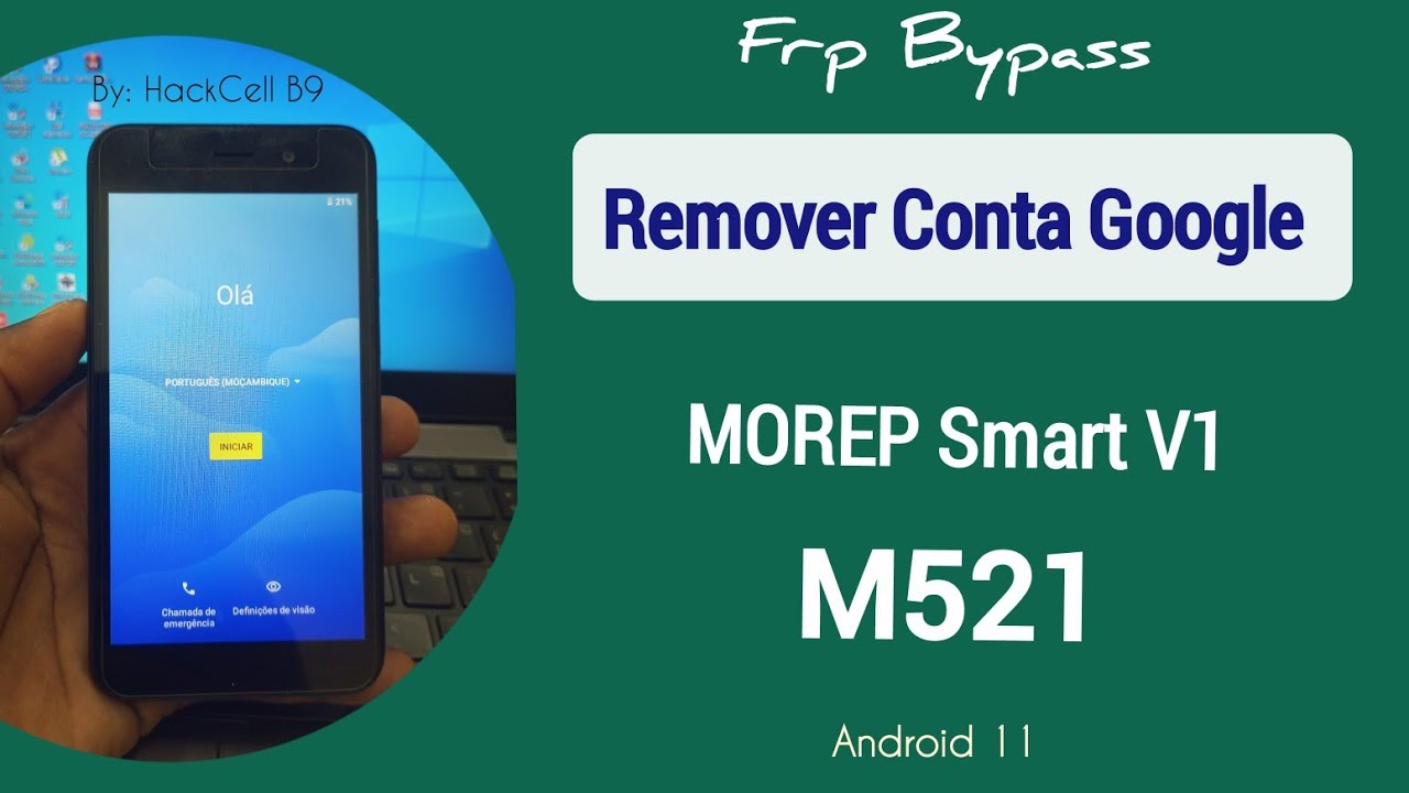 COMO REMOVER CONTA GOOGLE MOREP SMART V1  M521 DA VODACOM SEM USAR PC | FRP BYPASS MORREP M521