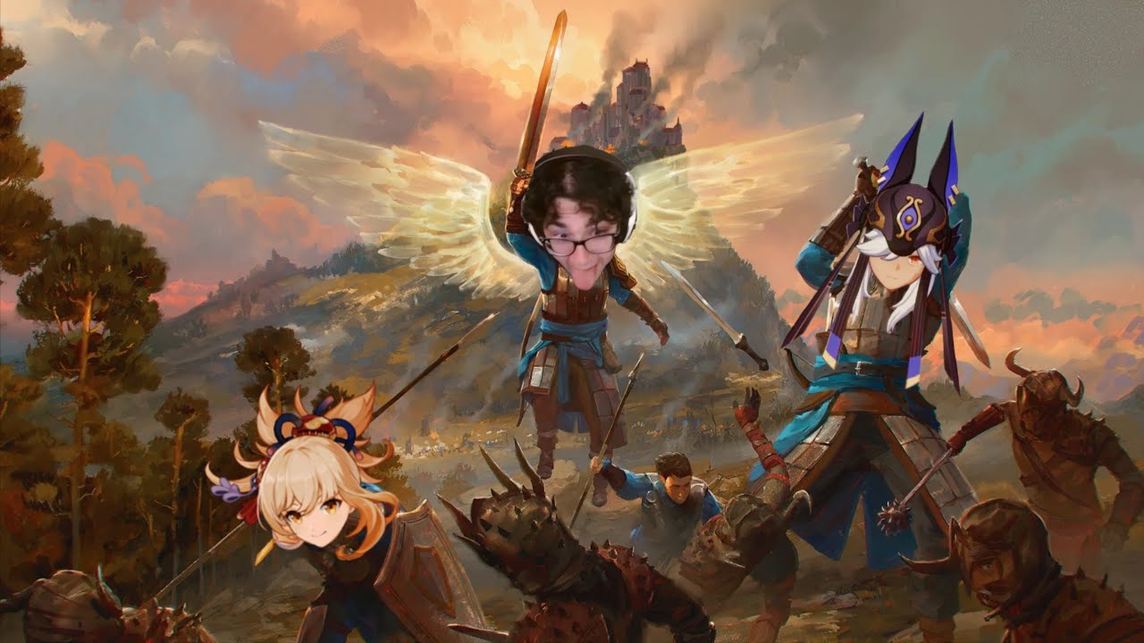 zy0x SPEEDRUNS THE NEW ABYSS WITH THE 2 GOATS of GENSHIN - Cyno & Yoimiya