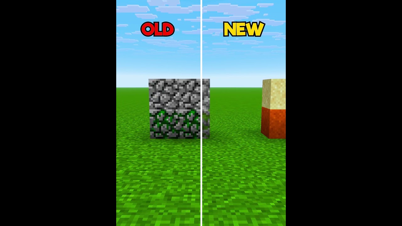 Stare kontra nowe bloki w Minecraft 😭