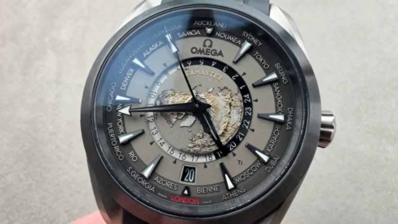 Обзор часов Omega Seamaster Aqua Terra Worldtimer 220.92.43.22.99.001