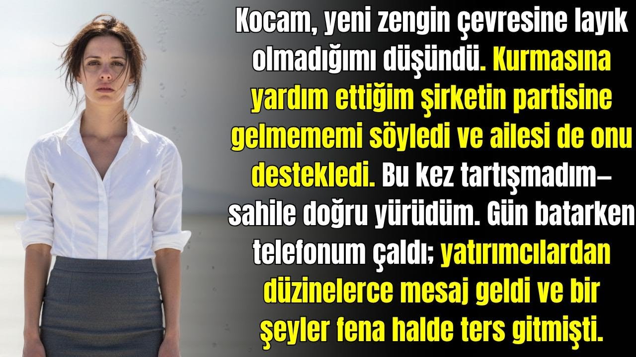Kocam, zengin çevresine layık olmadığımı söyledi—sonra milyon dolarlık imparatorluğu çöktü.