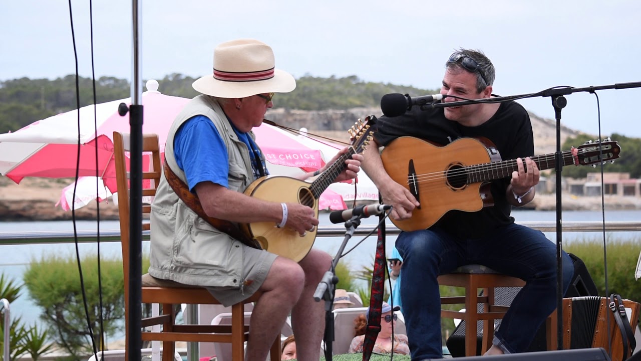 Mike Harding and Tim Edey at Costa del Folk Ibiza 2019