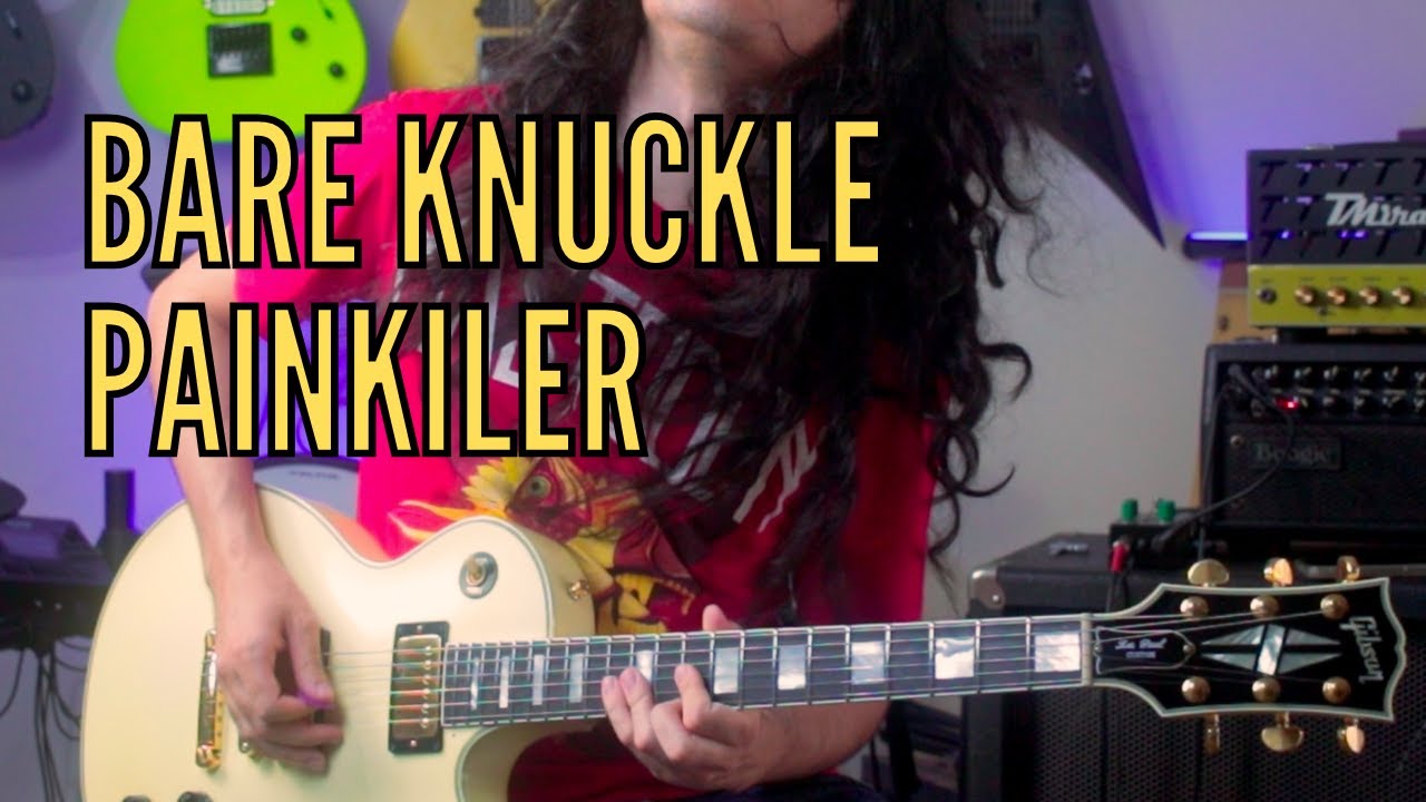 Bare Knuckle Painkiller Gibson Les Paul Custom Demo 2 | GUBA Oliveira