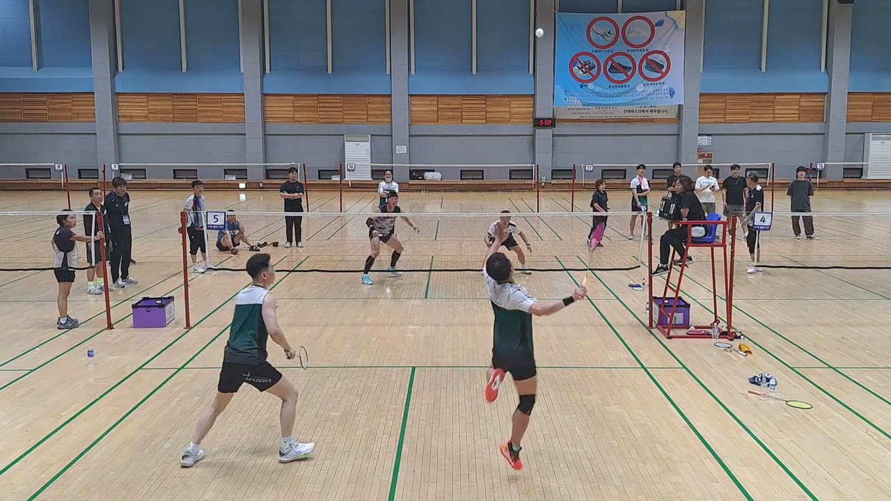 제35회 강서구협회장기 남복50대A 결승