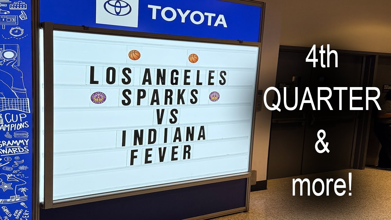 SPARKS vs. FEVER (4th Quarter and More!)