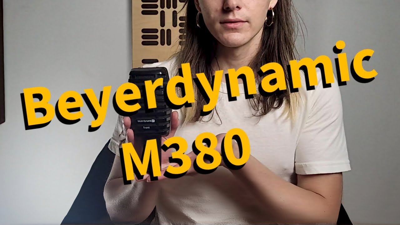 Your new favorite kick and bass mic. The Beyerdynamic M380