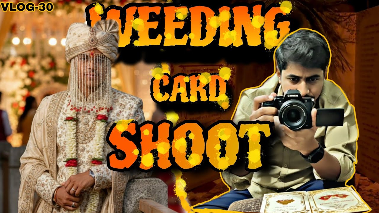 🥳GHARATLA PAHILA LAGNA🤵🏼 | PATRIKA SHOOT🎬 VLOG-30#wedding #shoot #vlog