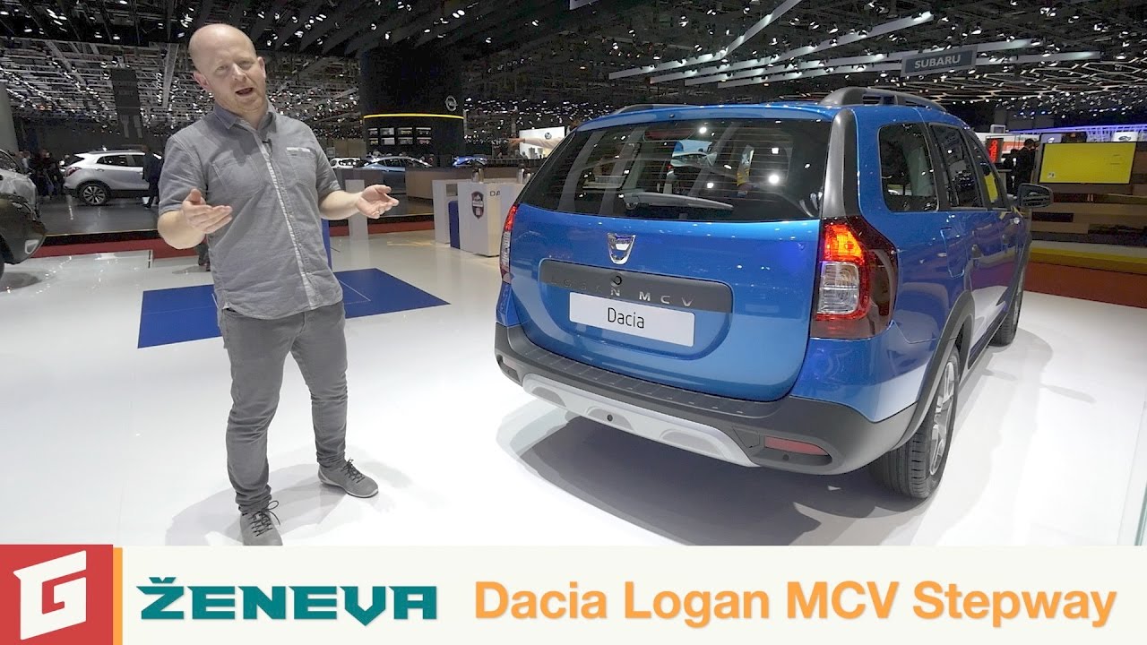 Dacia Logan MCV Stepway - Ženeva - GARÁŽ.TV - Rasťo Chvála