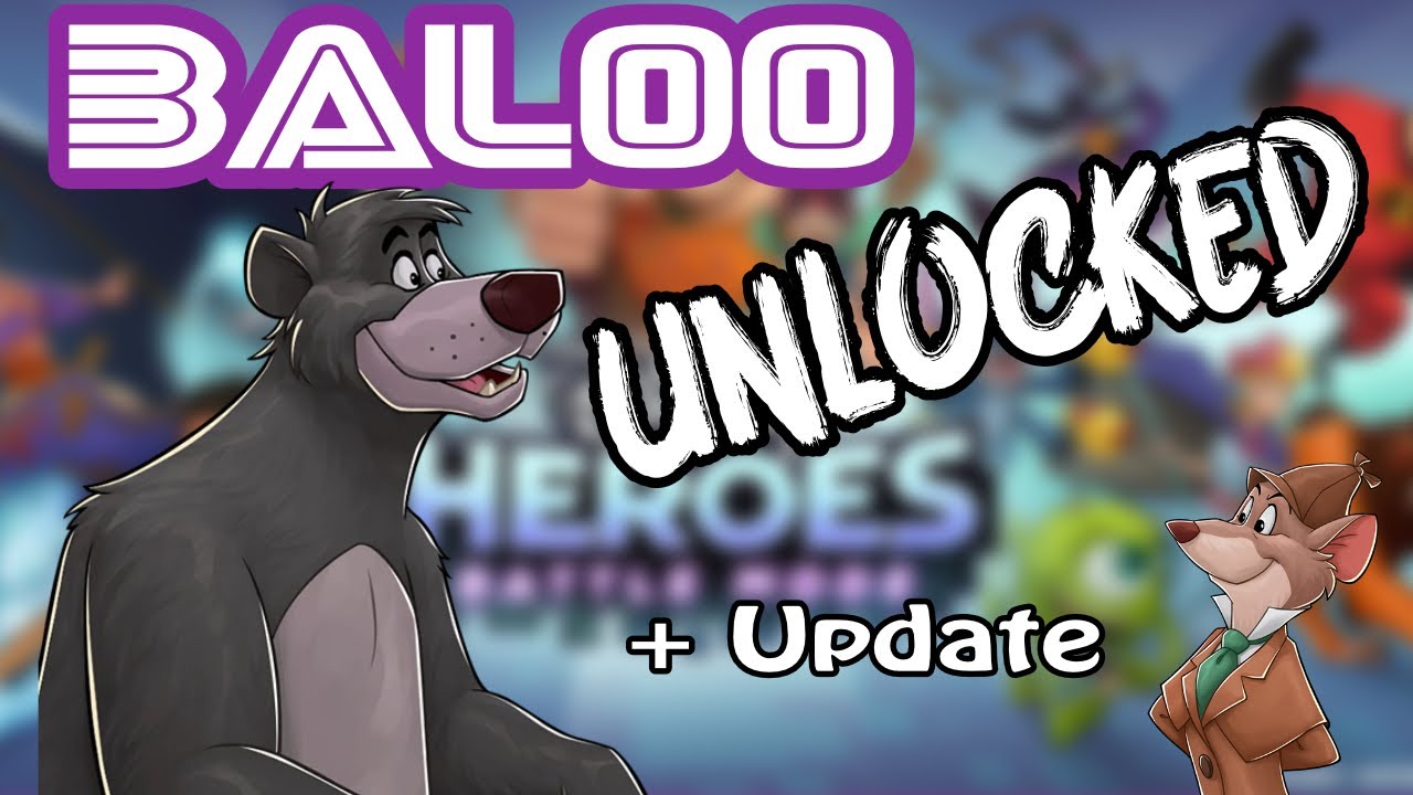 Disney Heroes Battle Mode BALOO UNLOCKED PART 795 Gameplay Walkthrough - iOS / Android