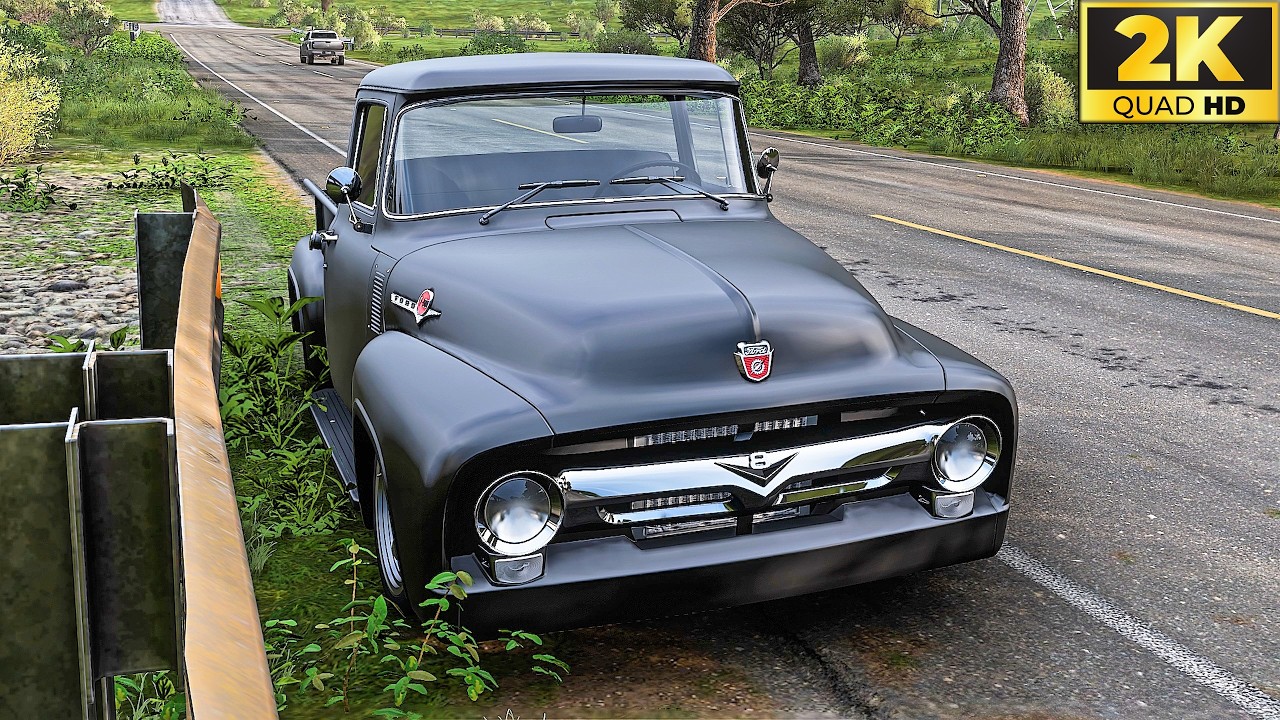 Classic Ford F100 | FH5 | G29 Steering Wheel