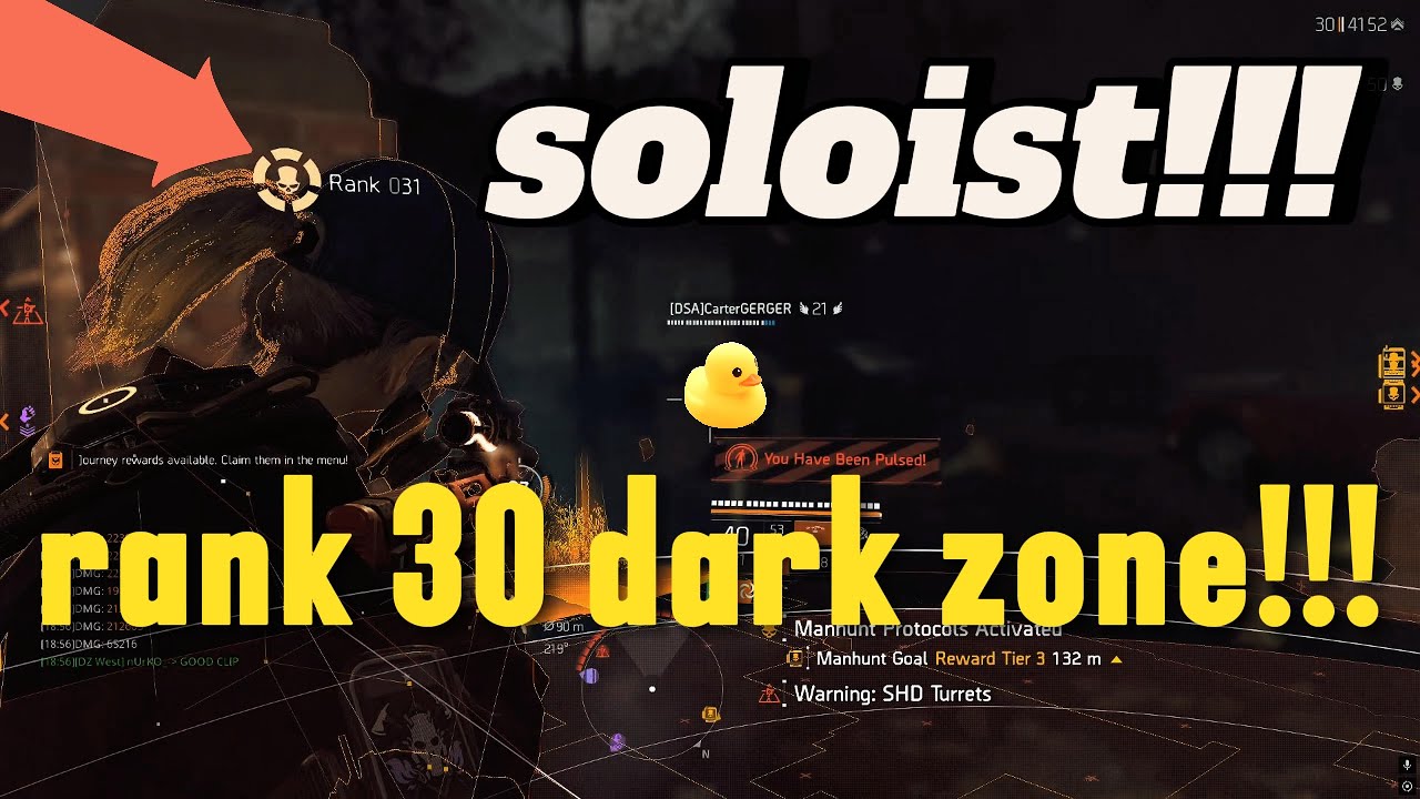 RANK 30 SOLO MANHUNT!!!