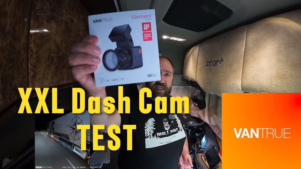 Der XXL Dash Cam TEST / Hot oder Schrott...?   #vantrue #dashcam