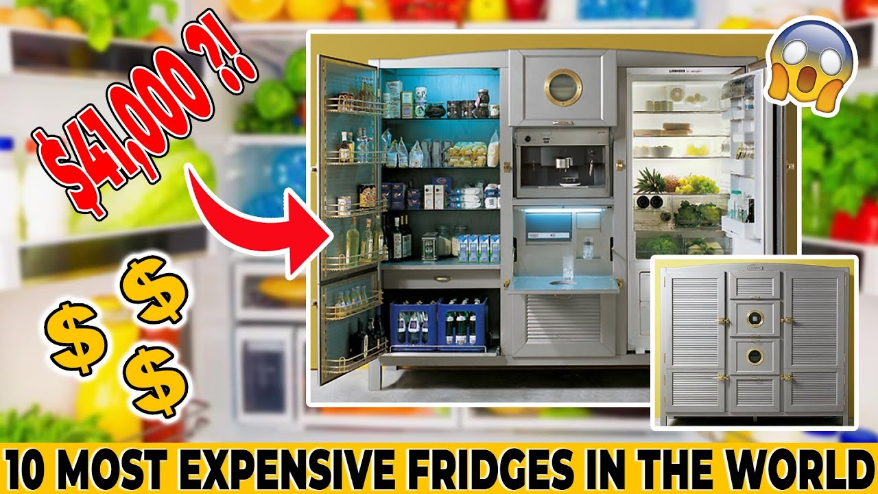 The Most Expensive Fridges in the World 😱