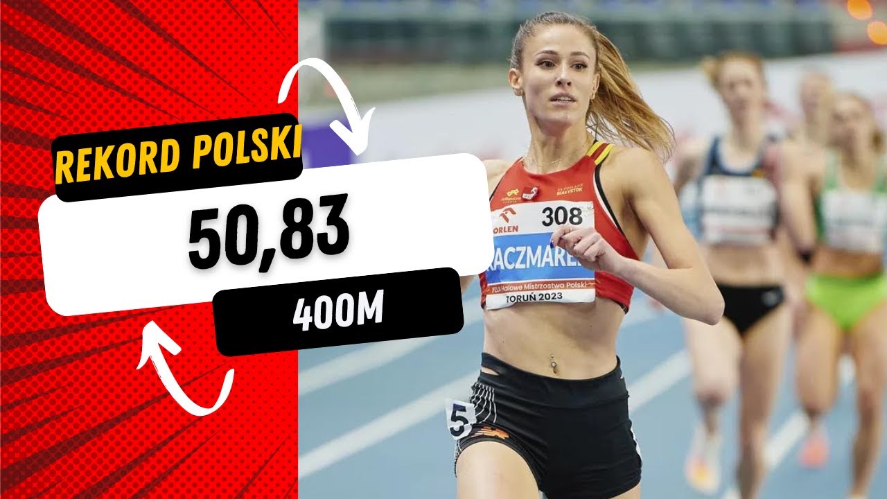 Natalia Kaczmarek Podlasie Białystok Rekord Polski 400m 50,83