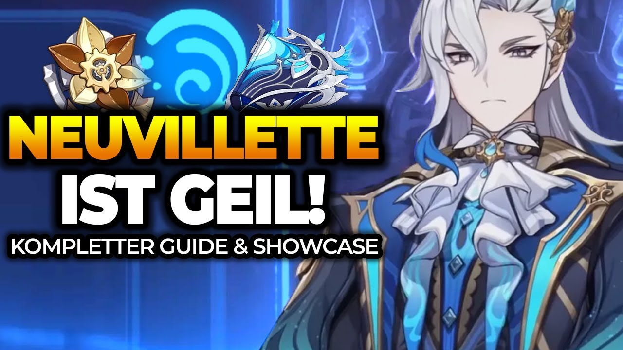 Starker Hydro Drache - Kompletter Neuvillette Build Guide | Genshin Impact deutsch