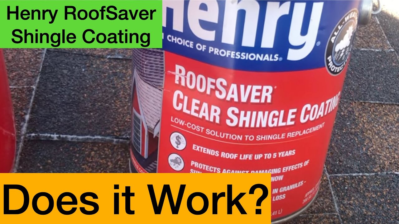 Прозрачное кровельное покрытие Henry Roof Saver — продлевает срок службы крыши?