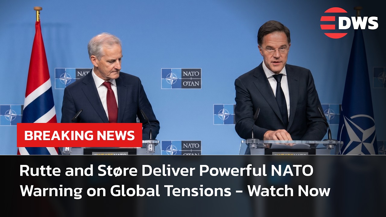 BREAKING NEWS: NATO Chief Rutte and Norway PM St&oslash;re Deliver Urgent Brussels Briefing | AC14