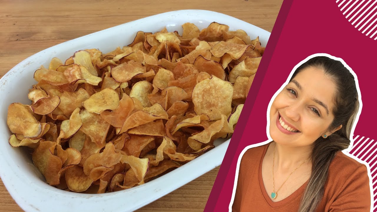 Batata Doce Frita [CHIPS SUPER CROCANTE]