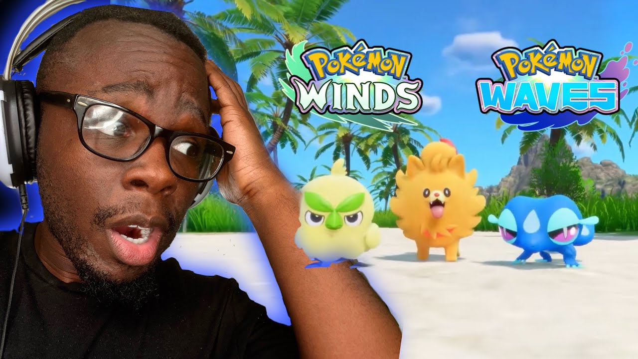 Pokemon Winds and Pokemon Waves  Official Announcement Trailer|Reaction