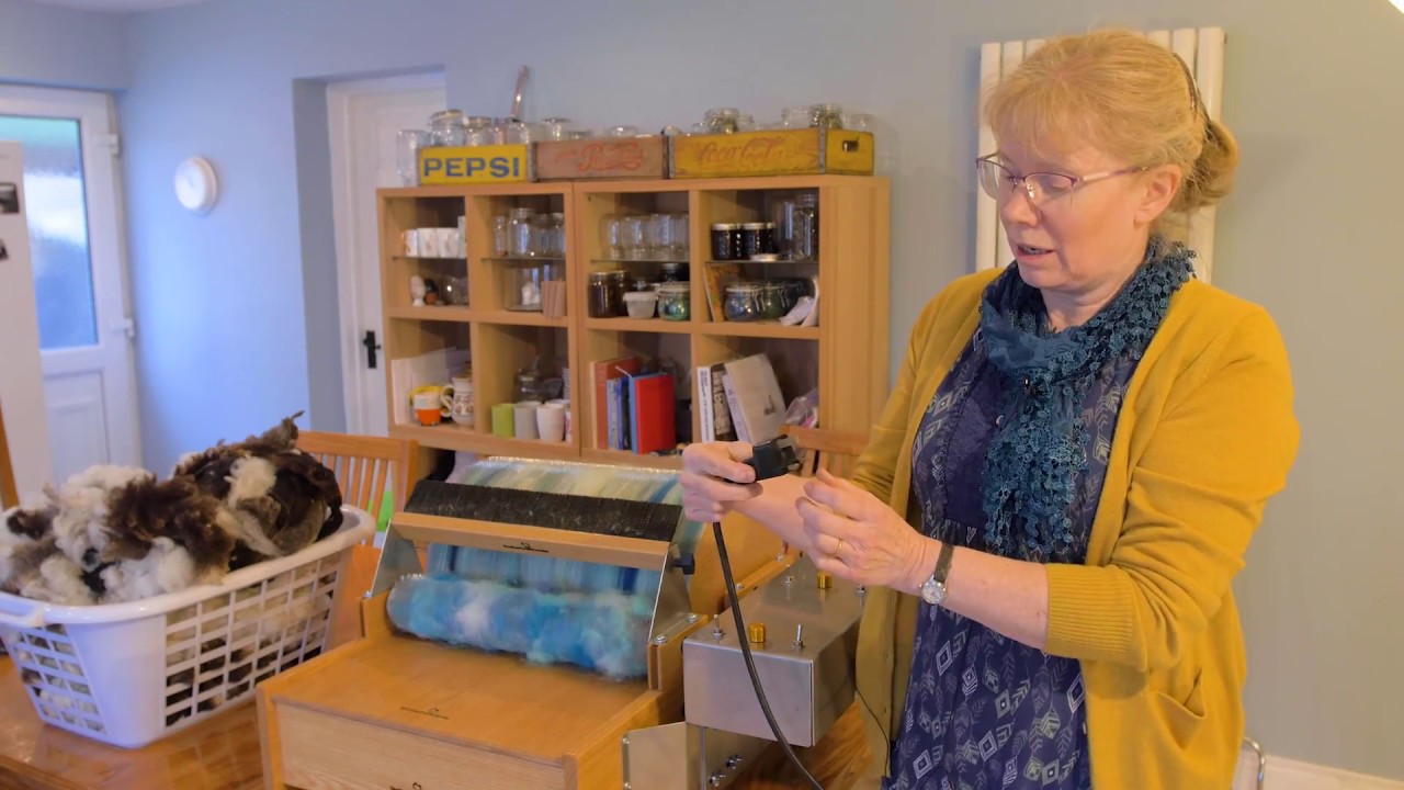 'Brother Drum Carder' Review, Electric carding machine