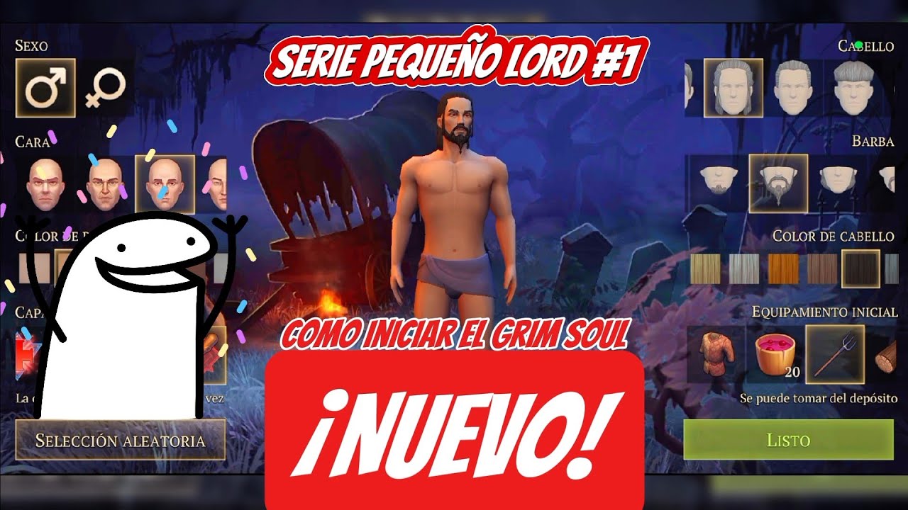 NUEVA SERIE! ✅Como Iniciar En Grim Soul - P.L. #1😃 | GamePlay / En Espa&ntilde;ol