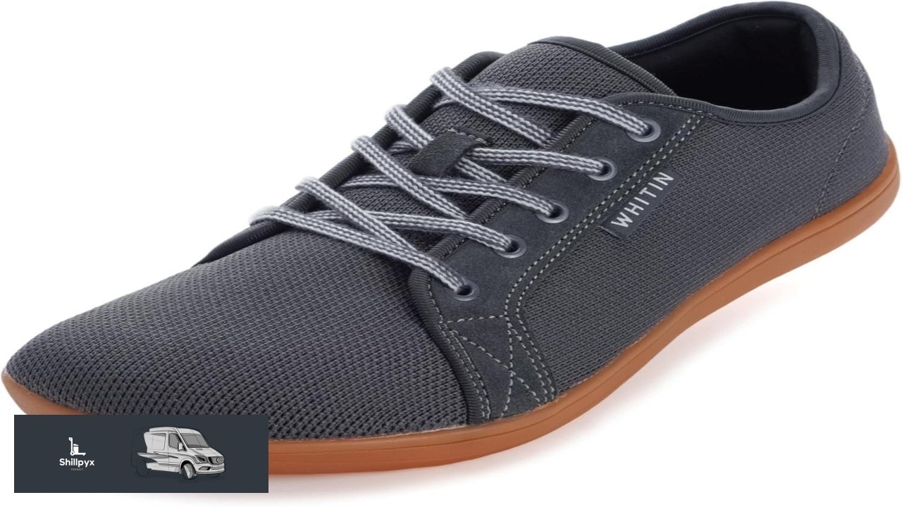 WHITIN Men's Wide Minimalist Barefoot Sneakers Zero Drop Sole Optimal