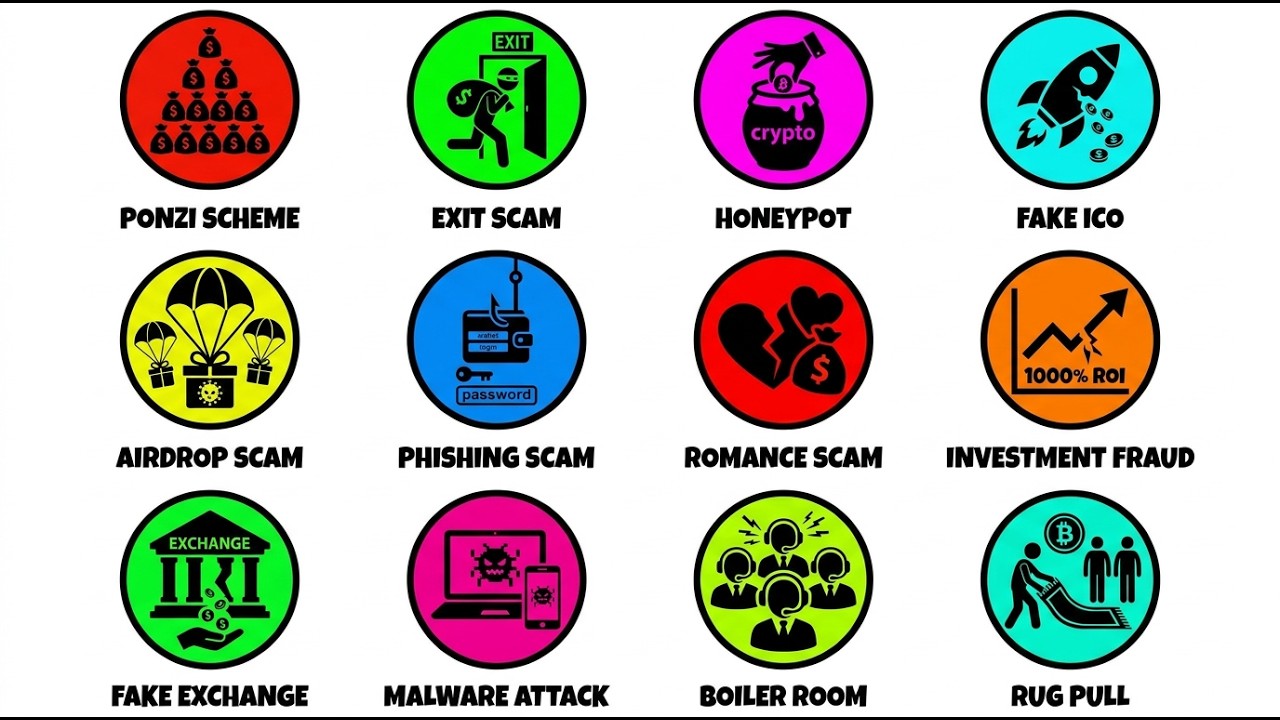Every Crypto Scam Explained in 10 Minutes