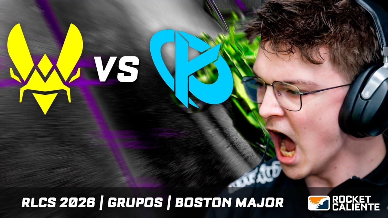 ZEN CUMPLE AÑOS con MAGIA 🐐 TEAM VITALITY vs KARMINE CORP | RLCS 2026 | GRUPOS | BOSTON MAJOR