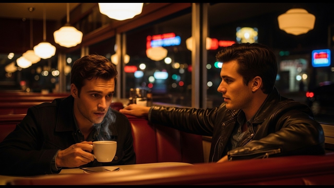 He Always Sat Across From Me at the Diner — Moved to My Side of the Booth One Night | Gay Story