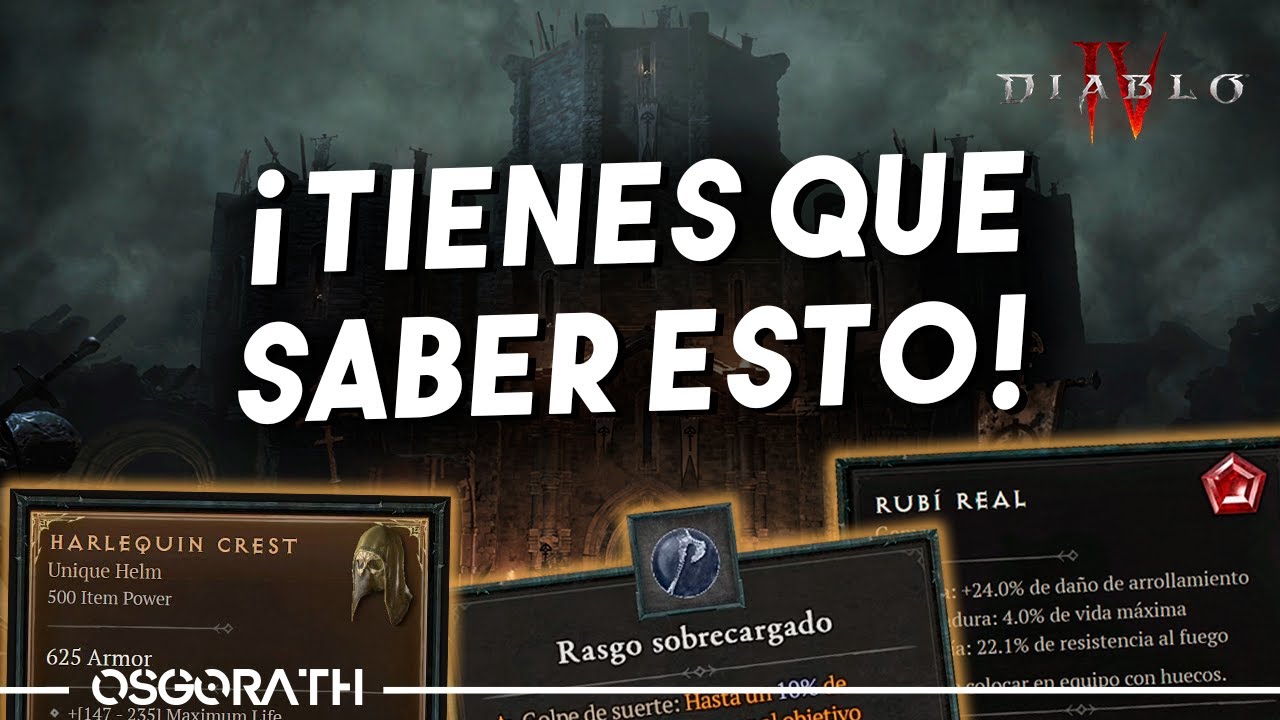 DIABLO 4 - MECÁNICAS MEDIO OCULTAS Y MÁS