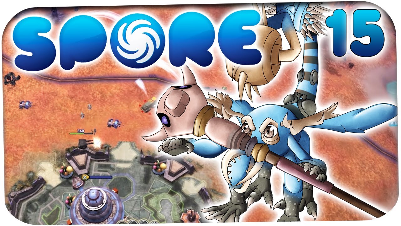 Spore Gameplay | Let's Play - #15 - KRIIIEEEG!