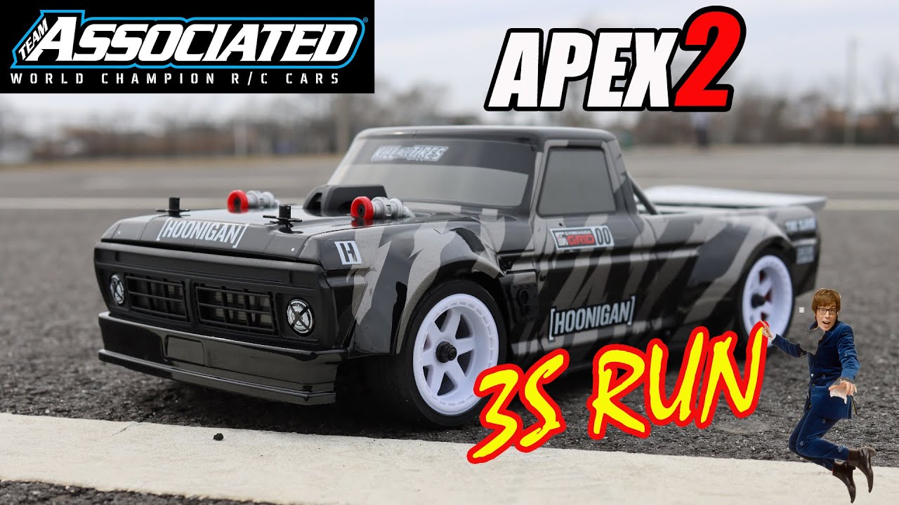 Team Associated Apex2 Hoonitruck First Run