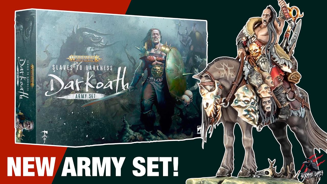 NEW DARKOATH ARMY SET - Includes New Monster For Slaves To Darkness!