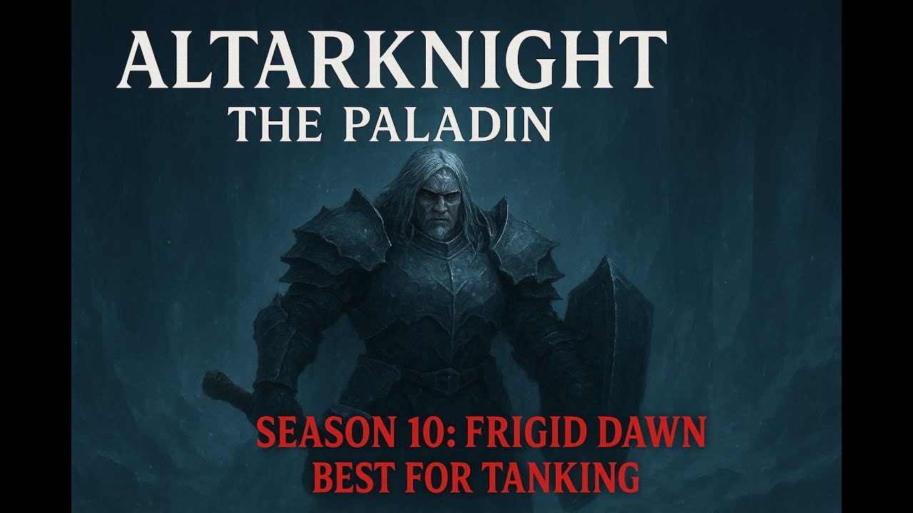 New Word Season 10  Paladin PvE ( 21-10-25)  Gear Update