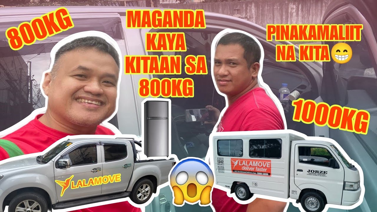LALAMOVE DRIVER 1000KGFB-MAGANDA KAYA KITAAN SA 800KG..?